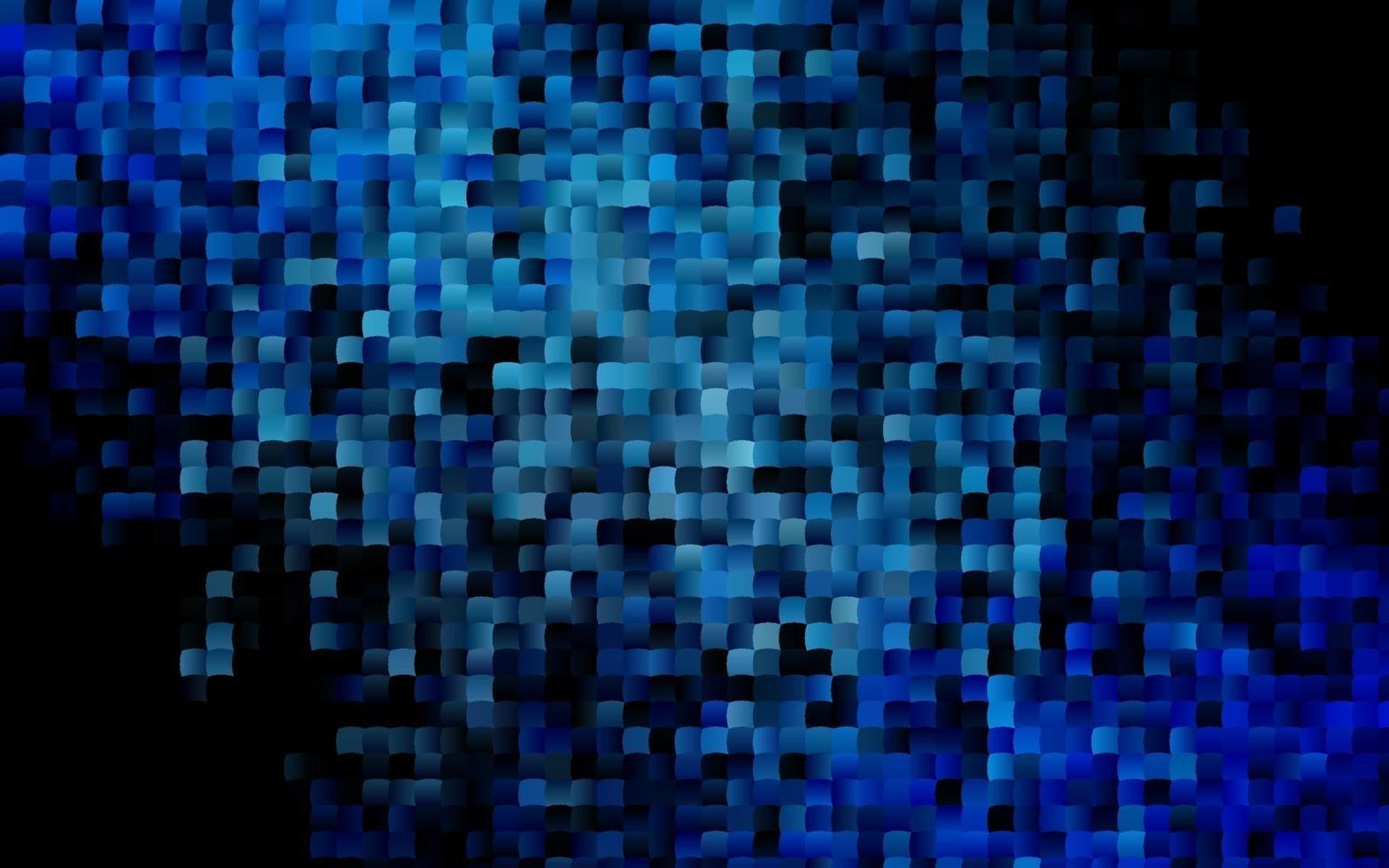 copertina vettoriale blu scuro in stile poligonale.