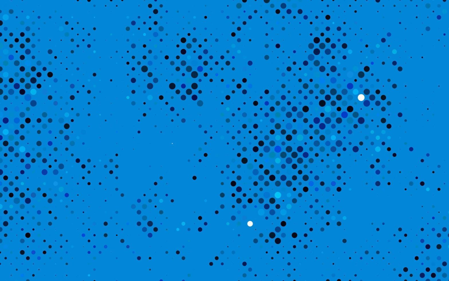 layout vettoriale azzurro con forme circolari.