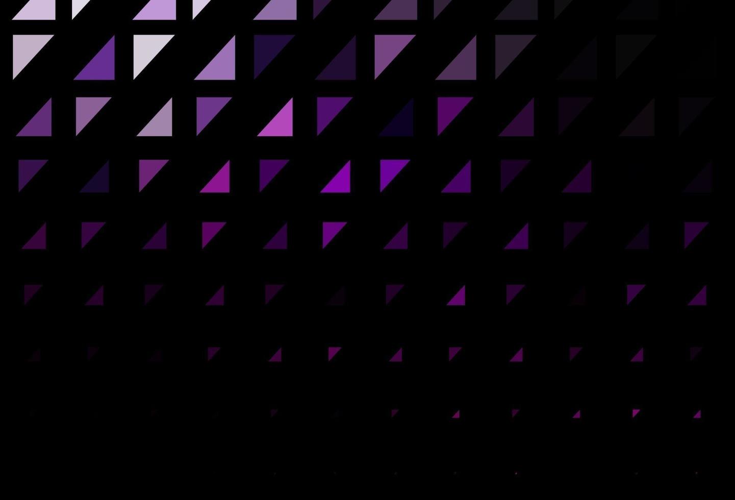 sfondo vettoriale viola scuro con bolle.