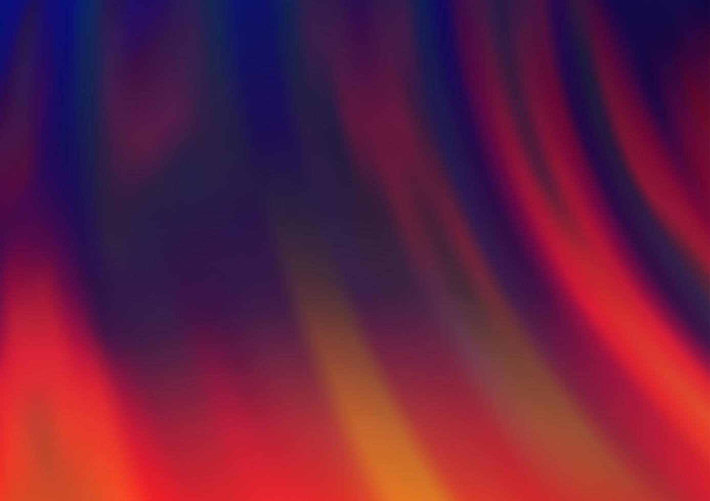 sfondo vettoriale blu scuro, rosso con forme a bolle.