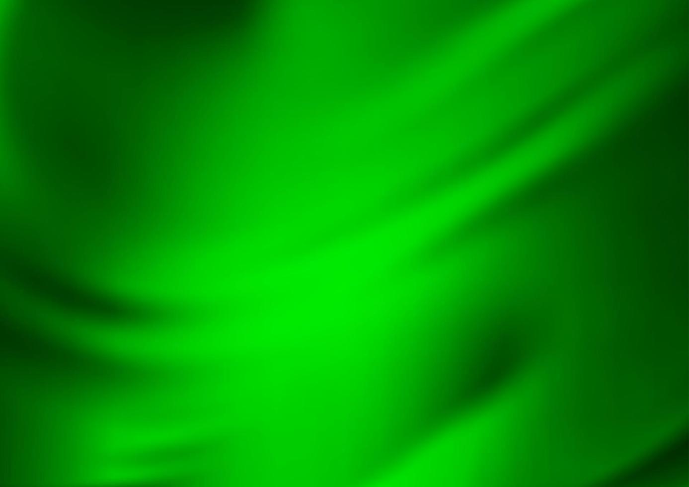 vettore verde scuro sfocato brillare sfondo astratto.