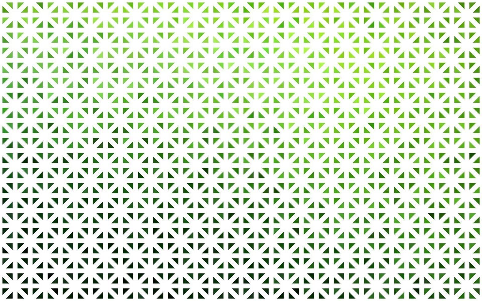 texture vettoriale verde chiaro in stile triangolare.