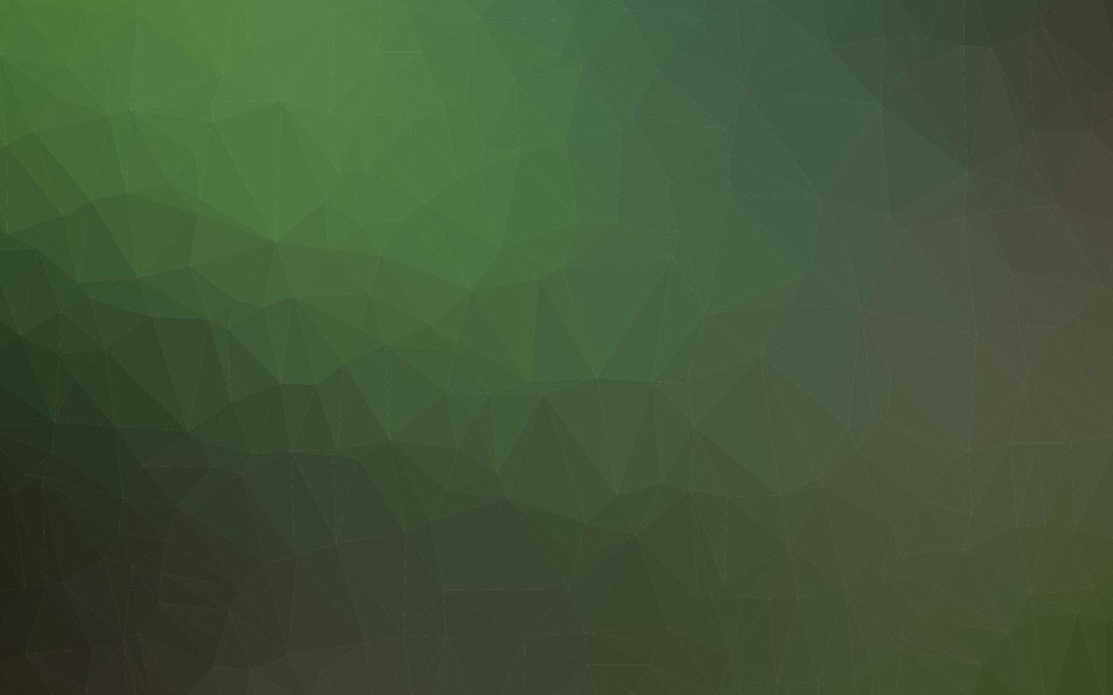texture triangolo sfocato vettoriale verde chiaro.