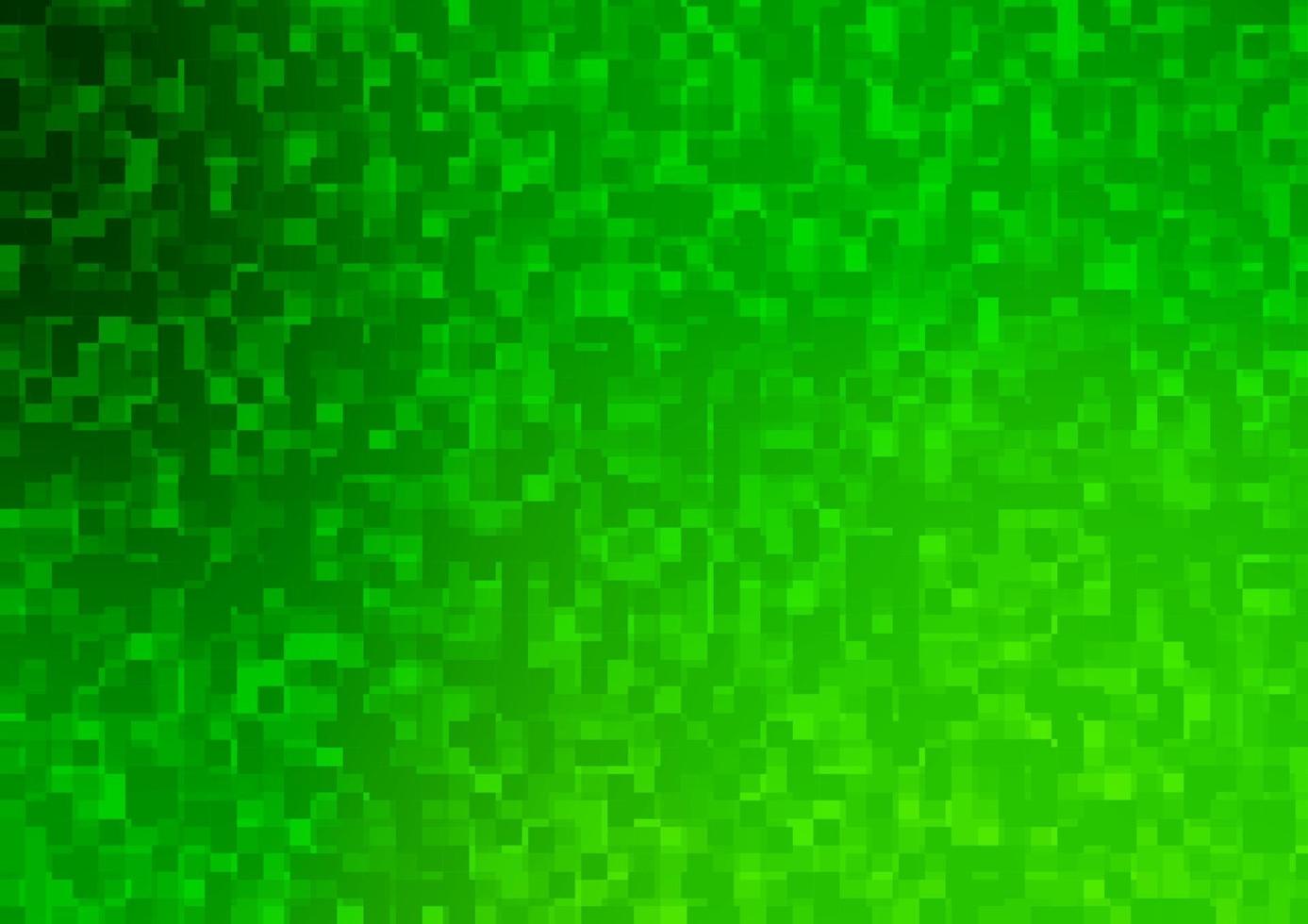 modello vettoriale verde chiaro in stile quadrato.
