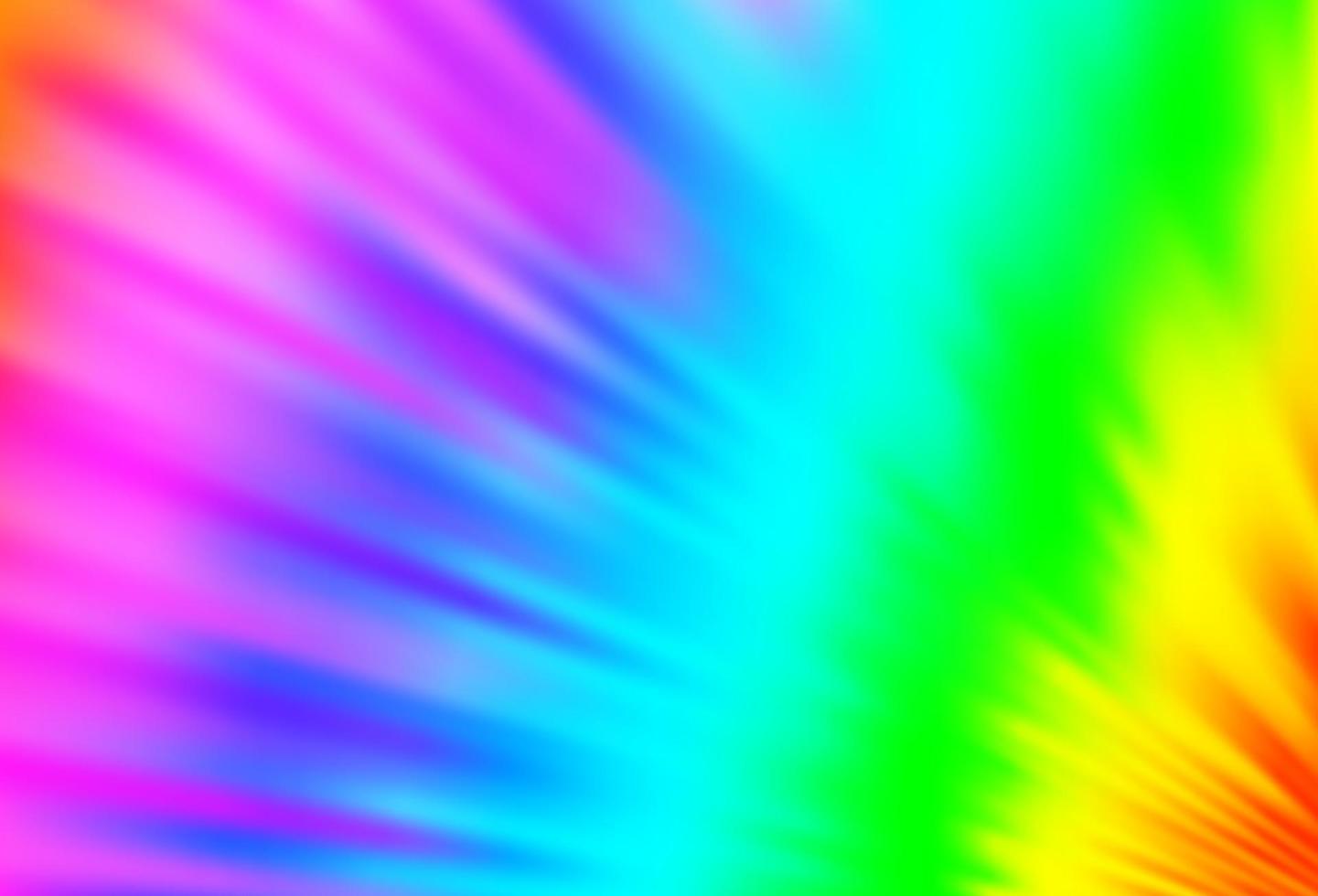 luce multicolore, struttura vettoriale arcobaleno con linee colorate.