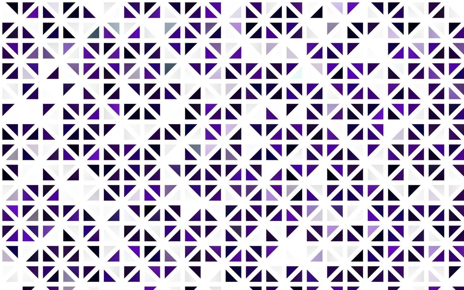 sfondo senza soluzione di continuità vettoriale viola chiaro con linee, triangoli.