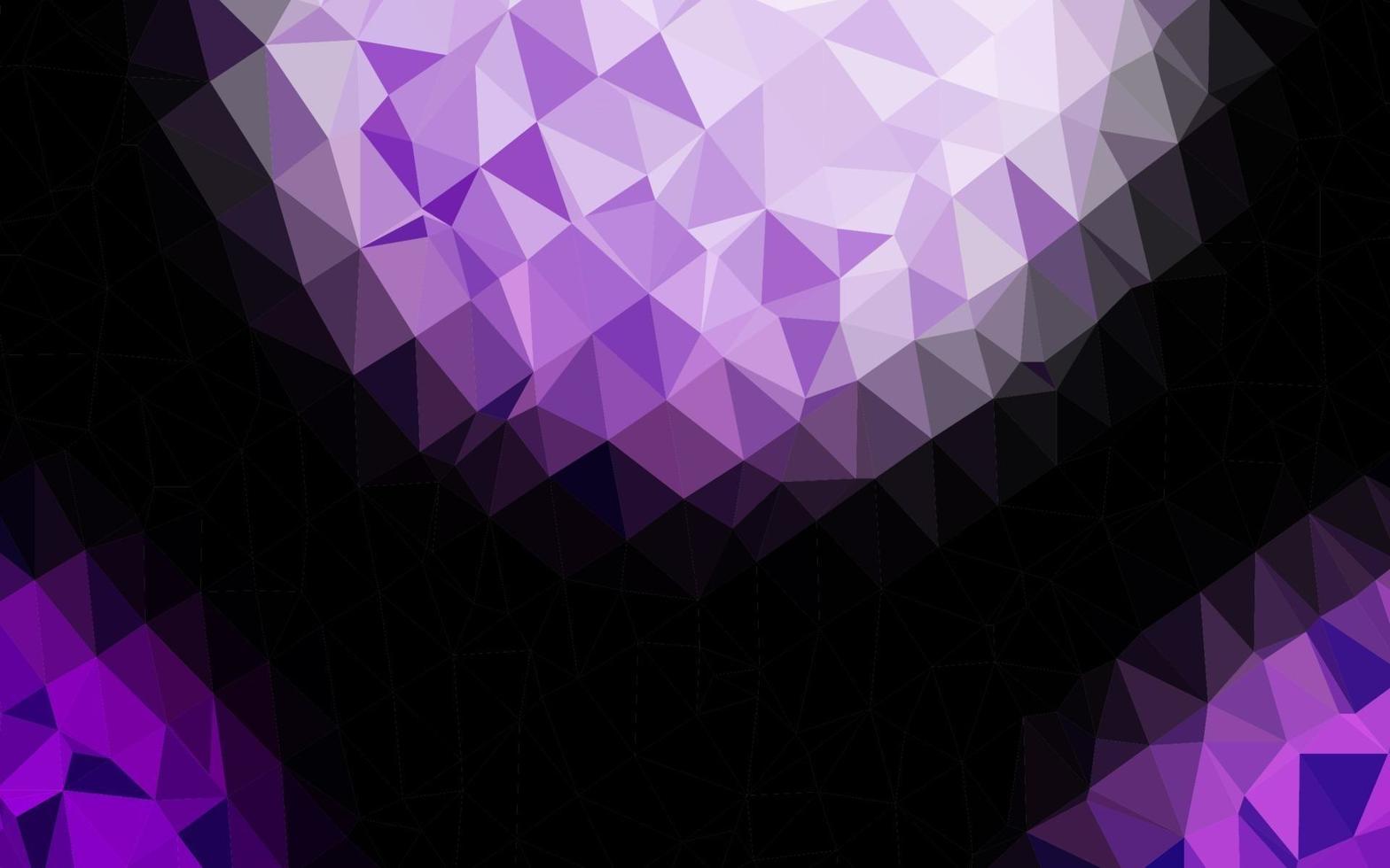 sfondo astratto mosaico viola chiaro vettoriale. vettore