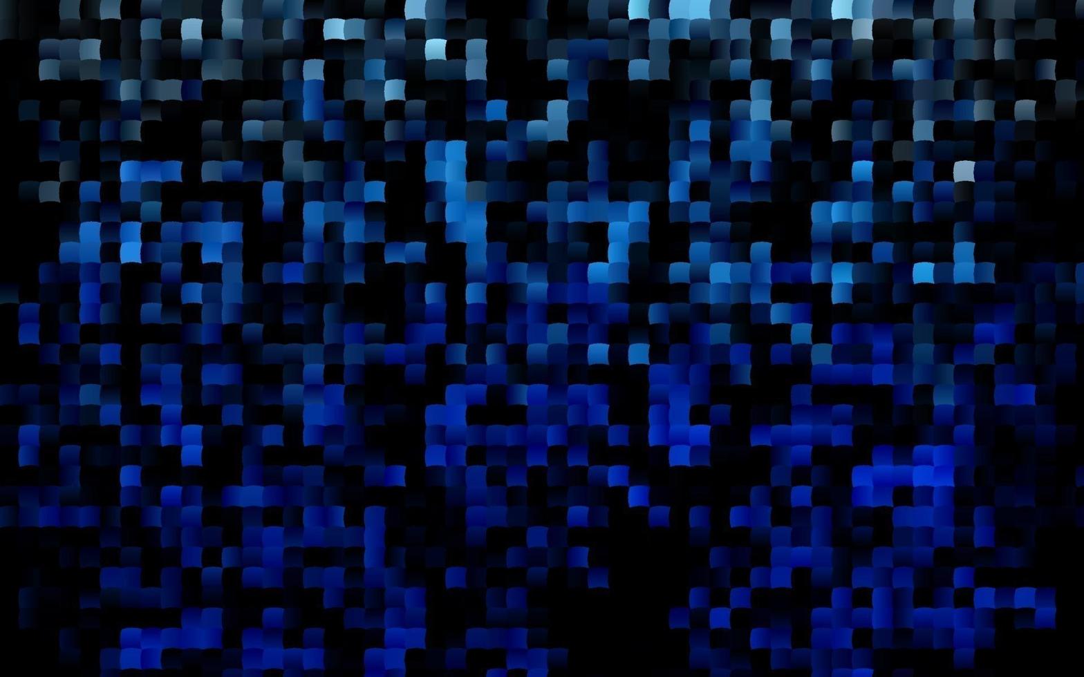 copertina vettoriale blu scuro in stile poligonale.