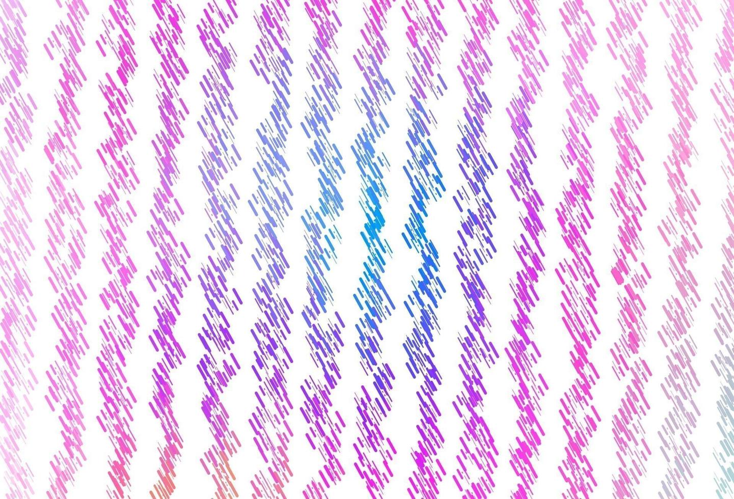 texture vettoriale rosa chiaro, blu con linee colorate.