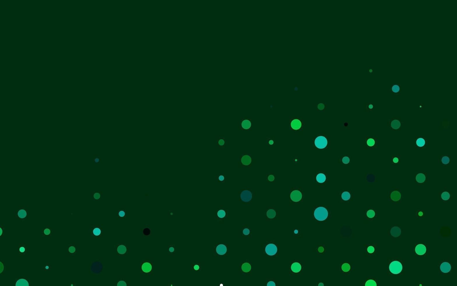 sfondo vettoriale azzurro, verde con bolle.