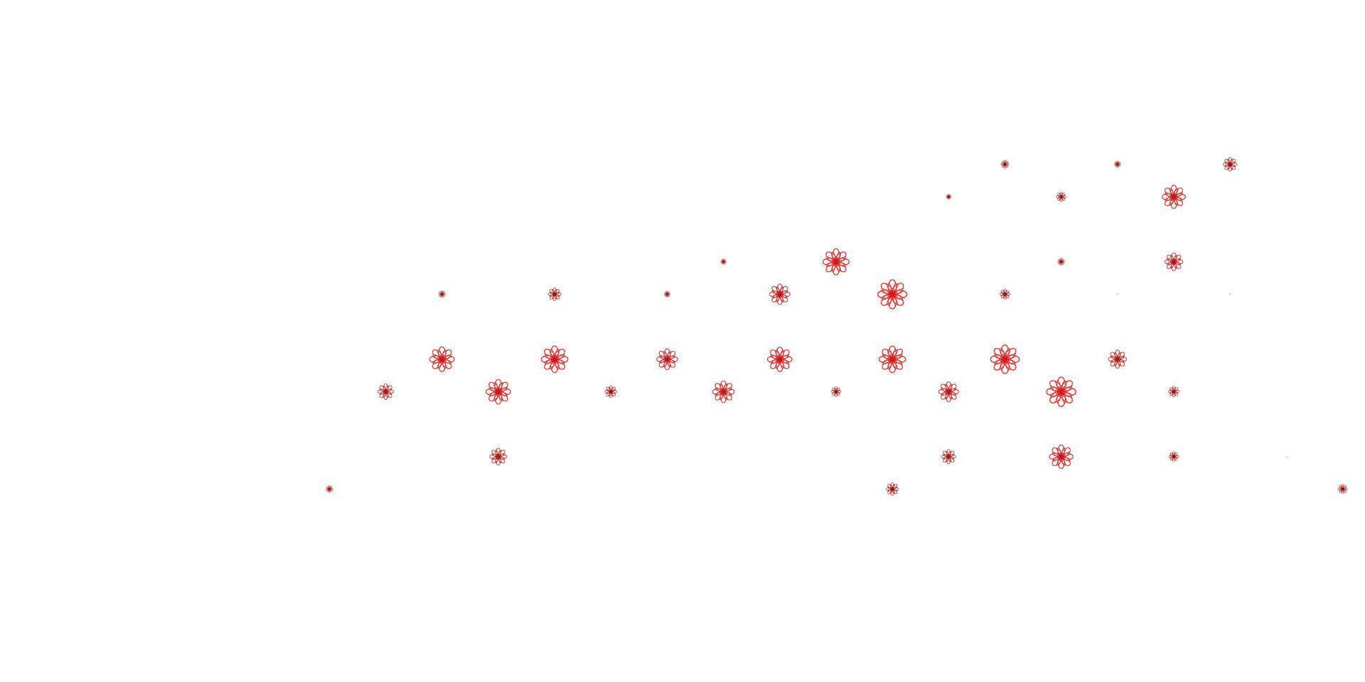 layout vettoriale rosso chiaro con arco circolare.
