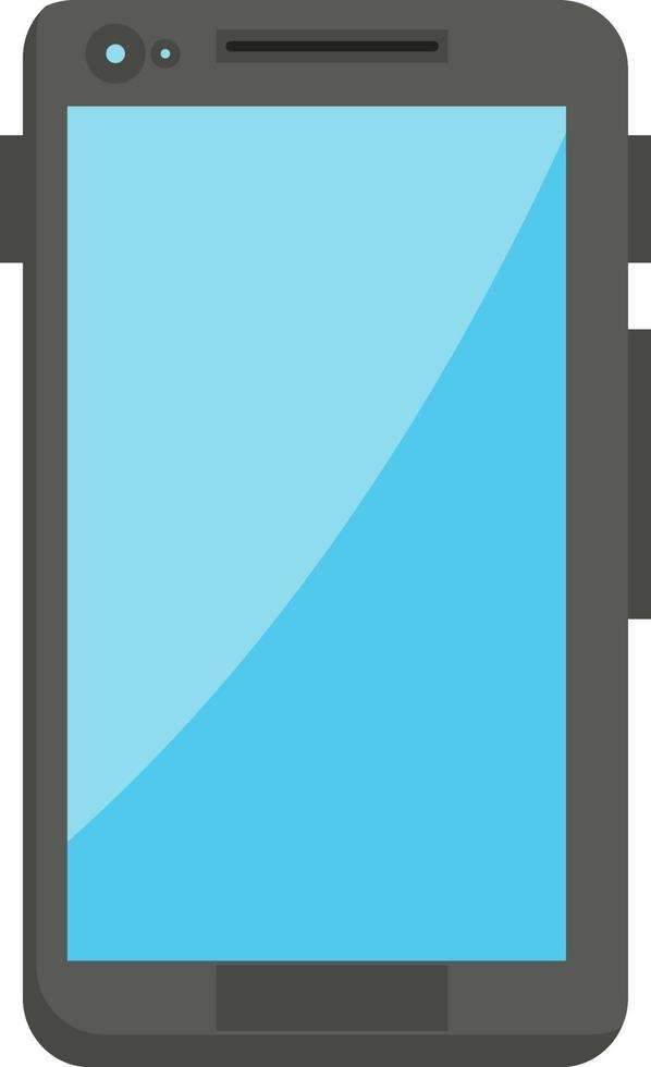 cellula Telefono, illustrazione, vettore su bianca sfondo