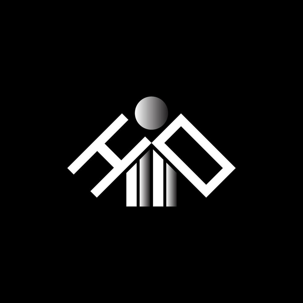 HD lettera logo creativo design con vettore grafico, HD semplice e moderno logo.