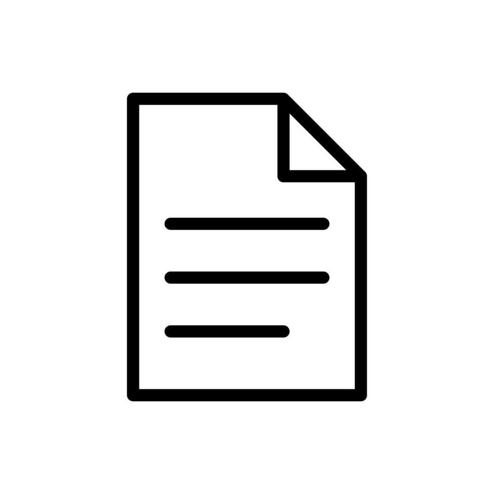 documento icona vettore design modelli