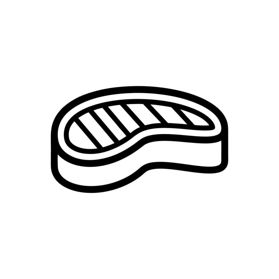 carne icona vettore design modelli