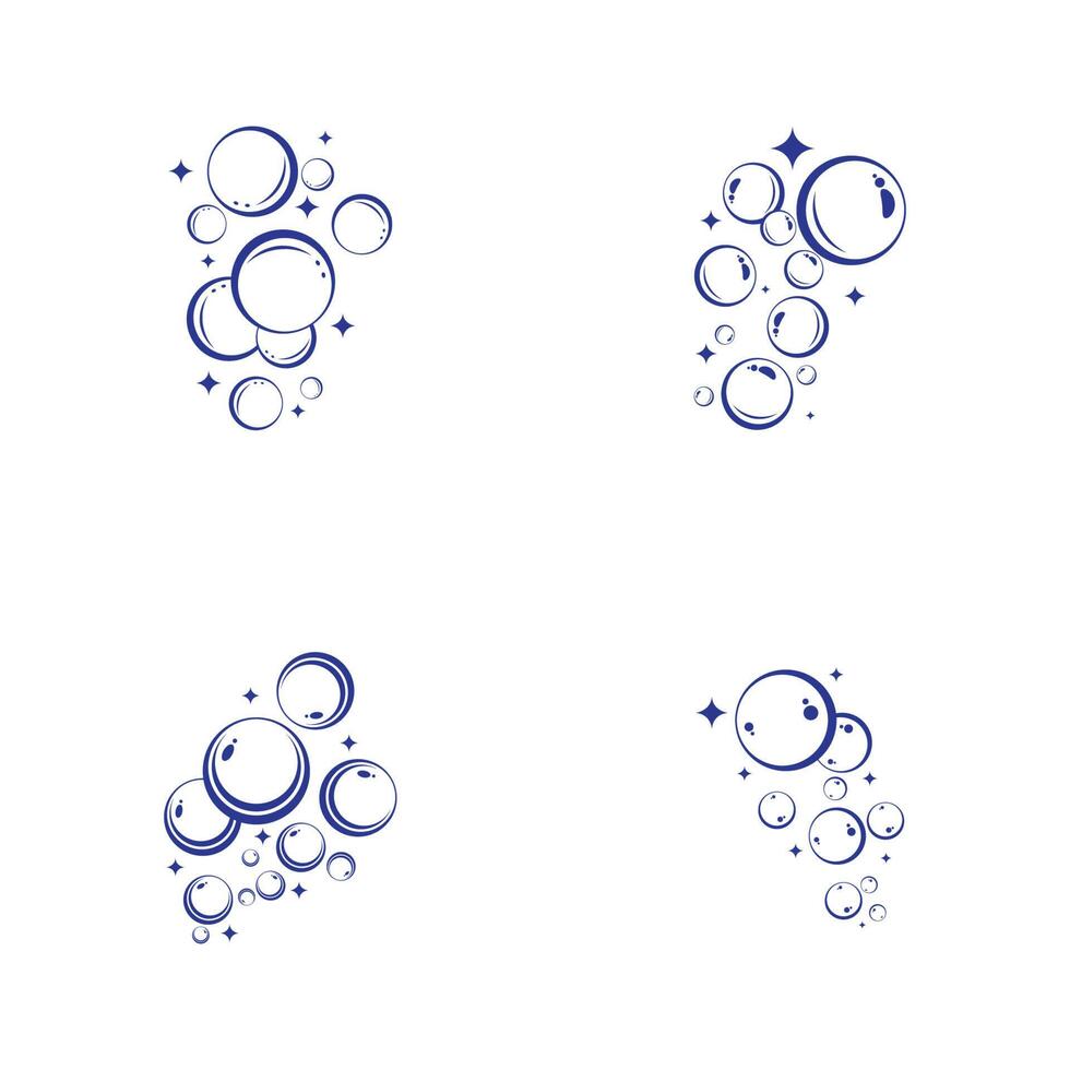 disegno vettoriale naturale realistico dell'illustrazione della bolla
