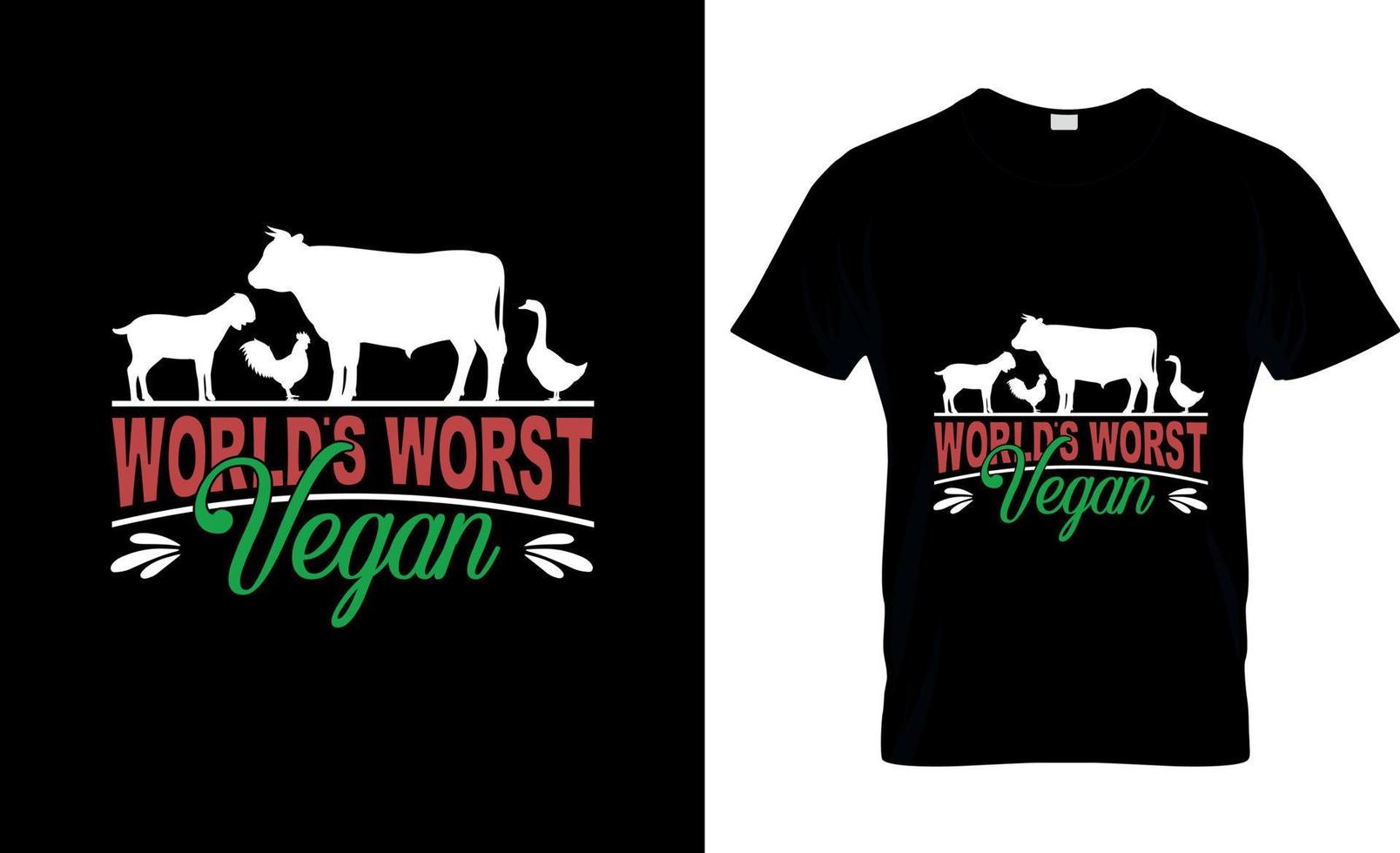 vegano maglietta disegno, vegano maglietta slogan e abbigliamento disegno, vegano tipografia, vegano vettore, vegano illustrazione vettore