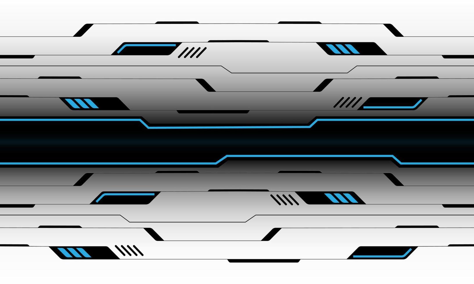 astratto vettore tecnologia futuristico bianca informatica nero linea circuito blu leggero energia geometrico design senza soluzione di continuità modello sfondo