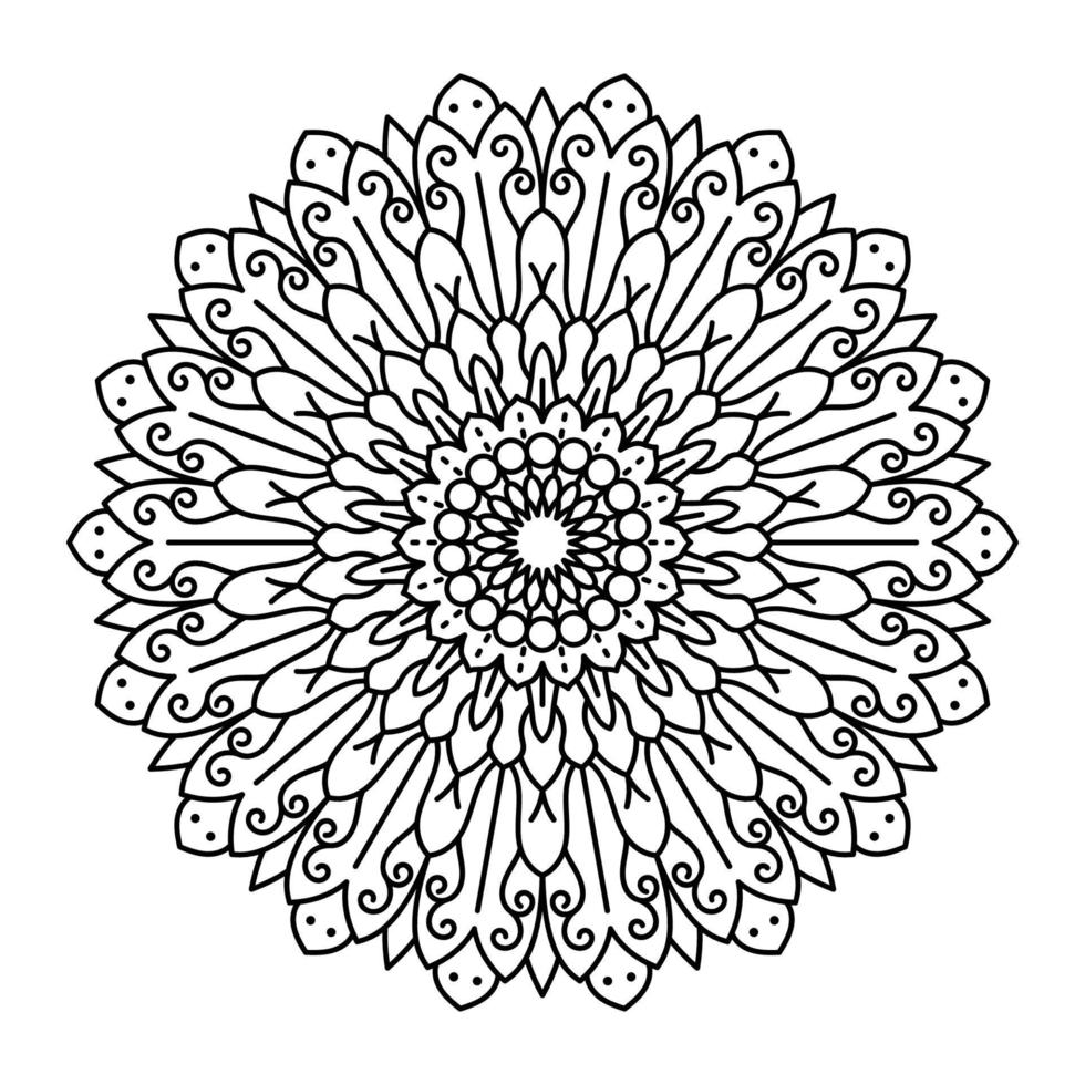 mandala arte illustrazione vettore