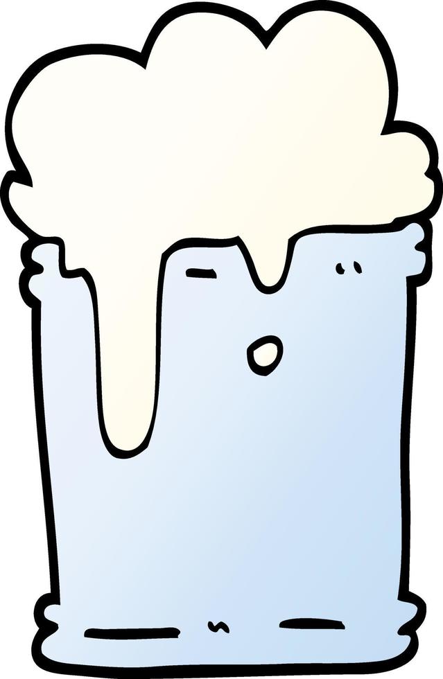 vettore pendenza illustrazione cartone animato frizzante bevanda
