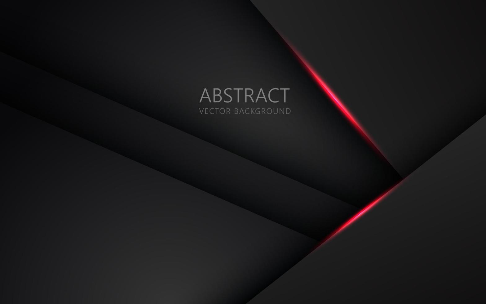 astratto leggero rosso nero spazio telaio disposizione design Tech triangolo concetto grigio struttura sfondo. eps10 vettore