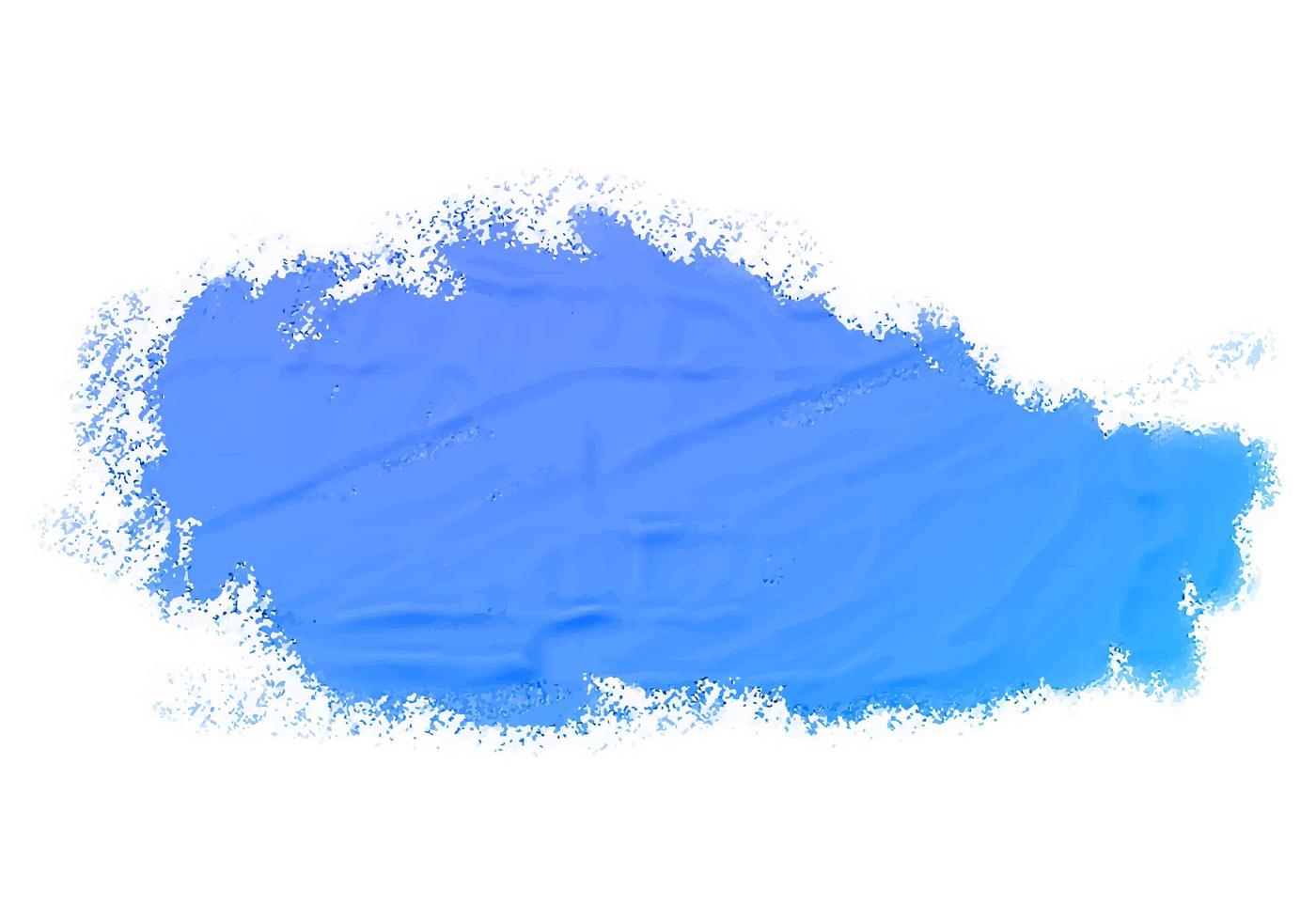acquerello astratto vernice blu texture di sfondo vettore