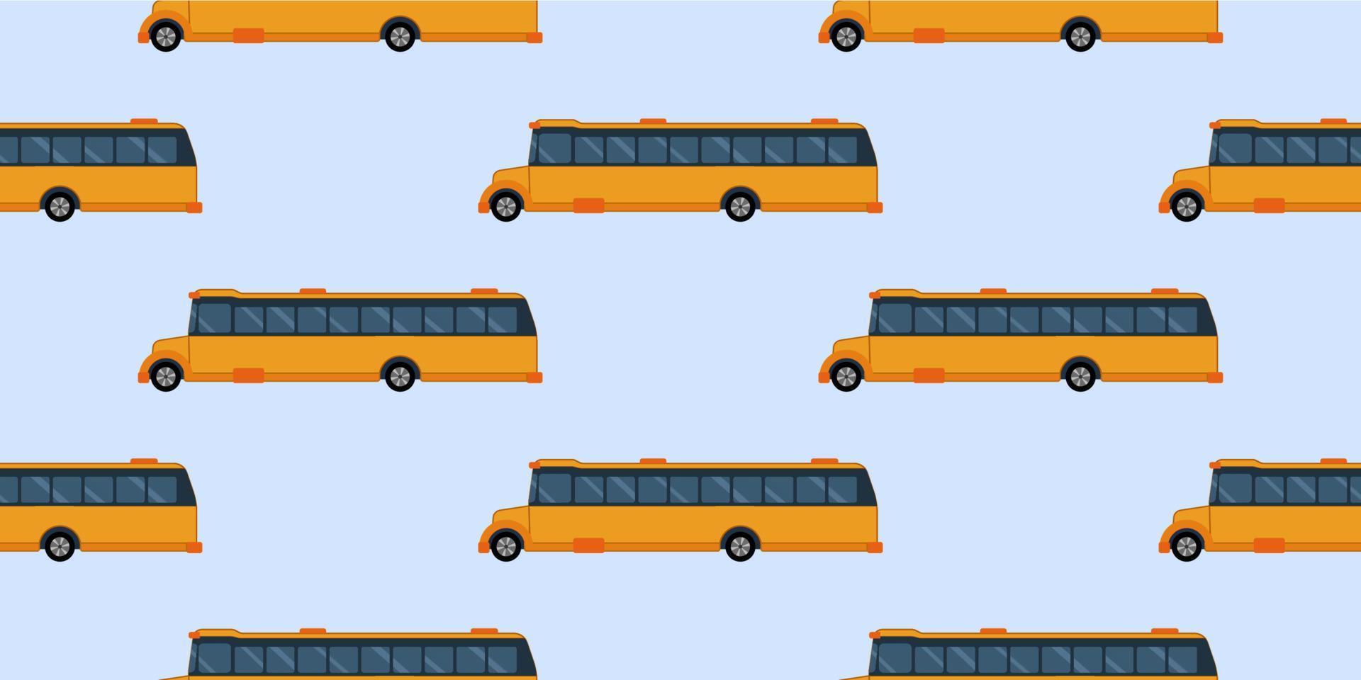 senza soluzione di continuità autobus modello vettore