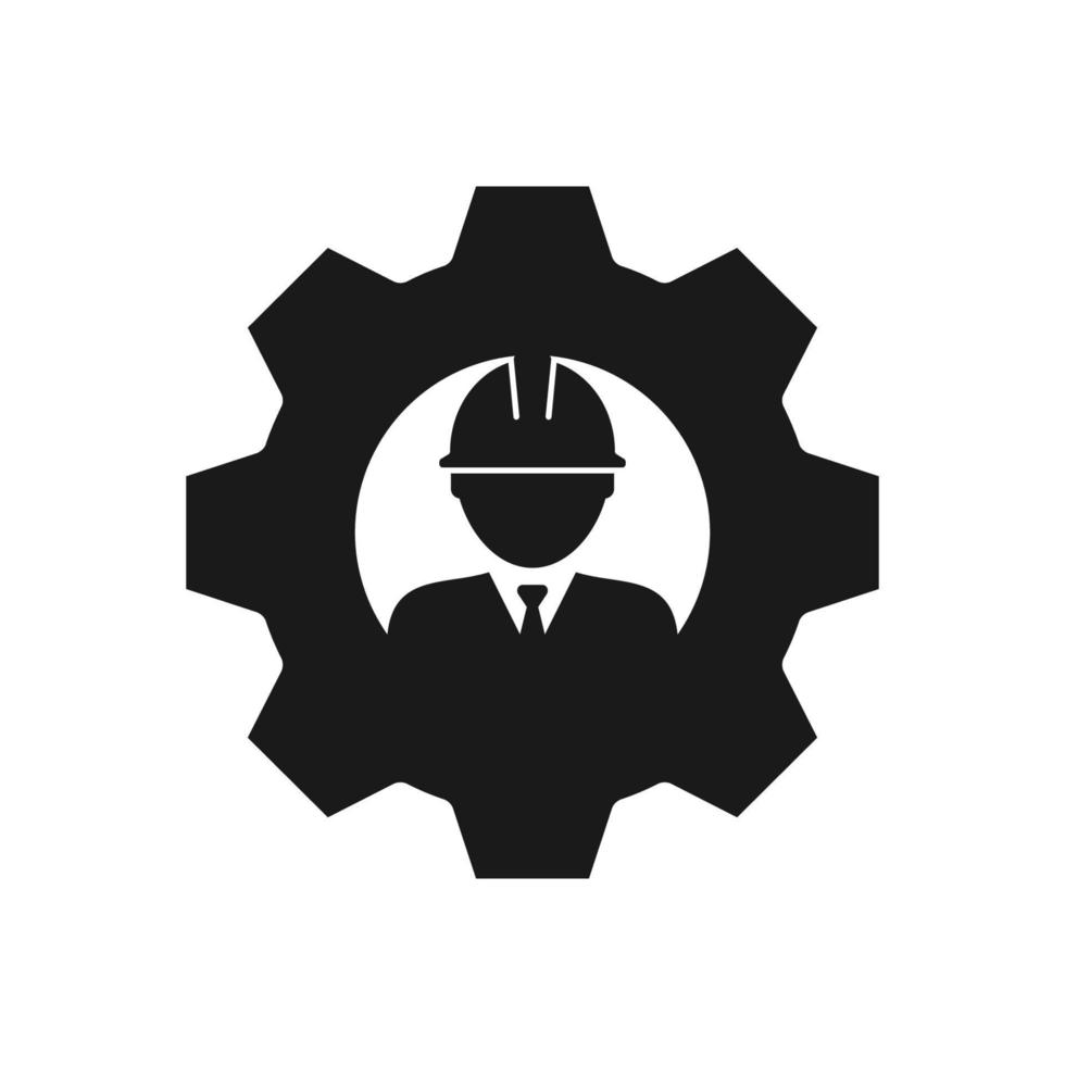 tecnico icona. semplice disegno, riparatore icona vettore. vettore illustrazione su bianca sfondo