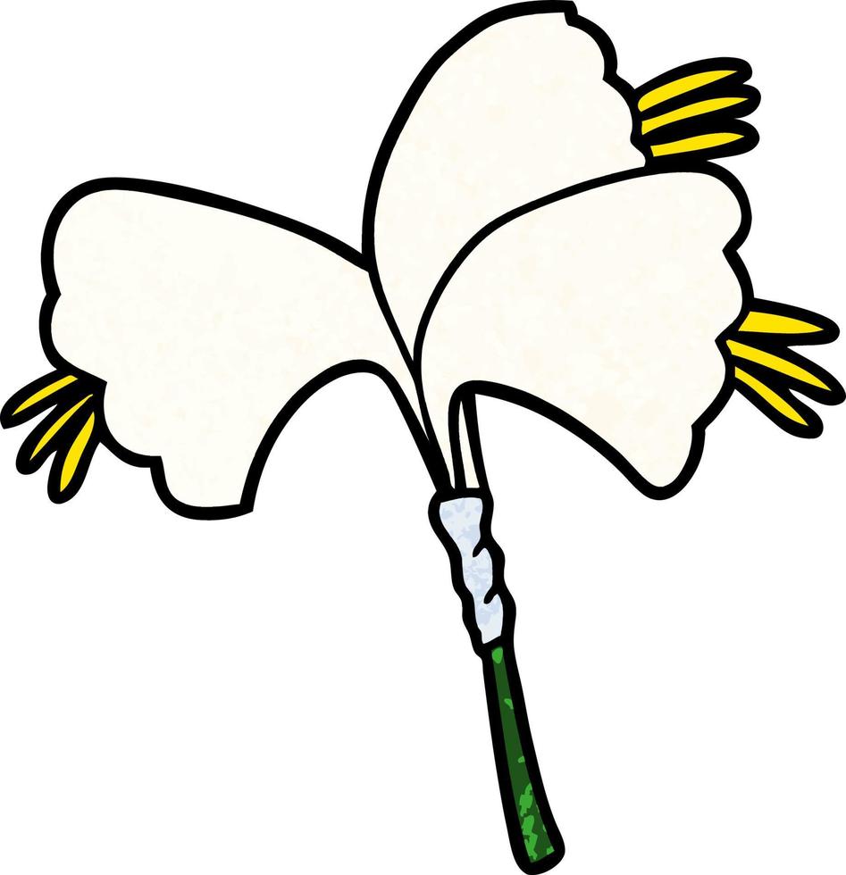 vettore cartone animato lillies