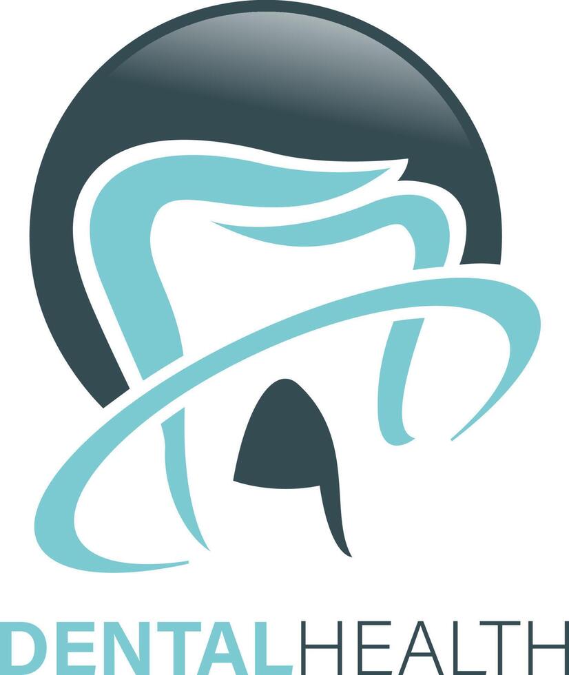 dente vettore logo modello per odontoiatria o dentale clinica e Salute prodotti.