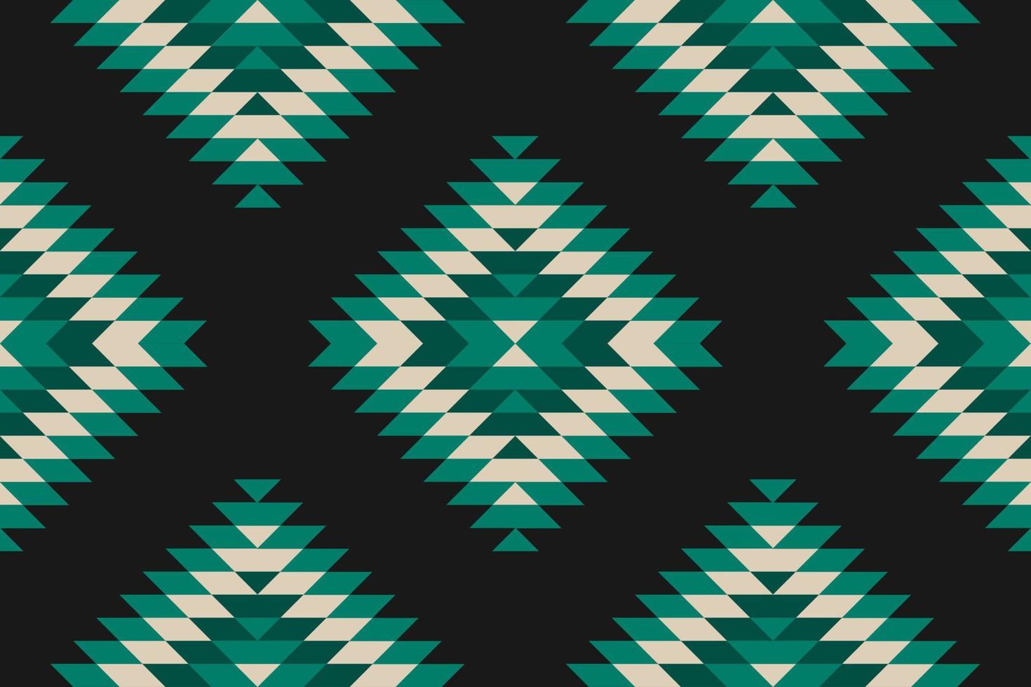 geometrico etnico senza soluzione di continuità modello tradizionale. tessuto tribale modello arte. azteco etnico ornamento Stampa. messicano stile. vettore