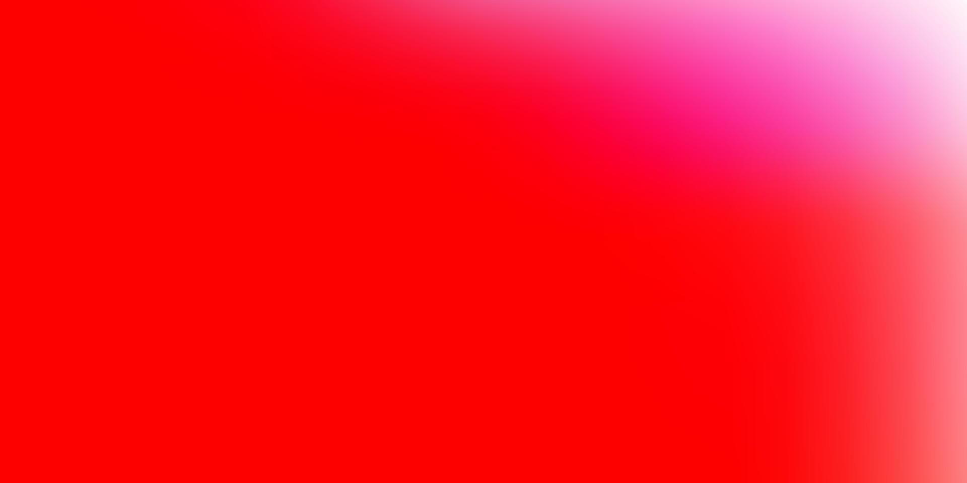 sfondo sfocatura astratta vettoriale rosso chiaro.