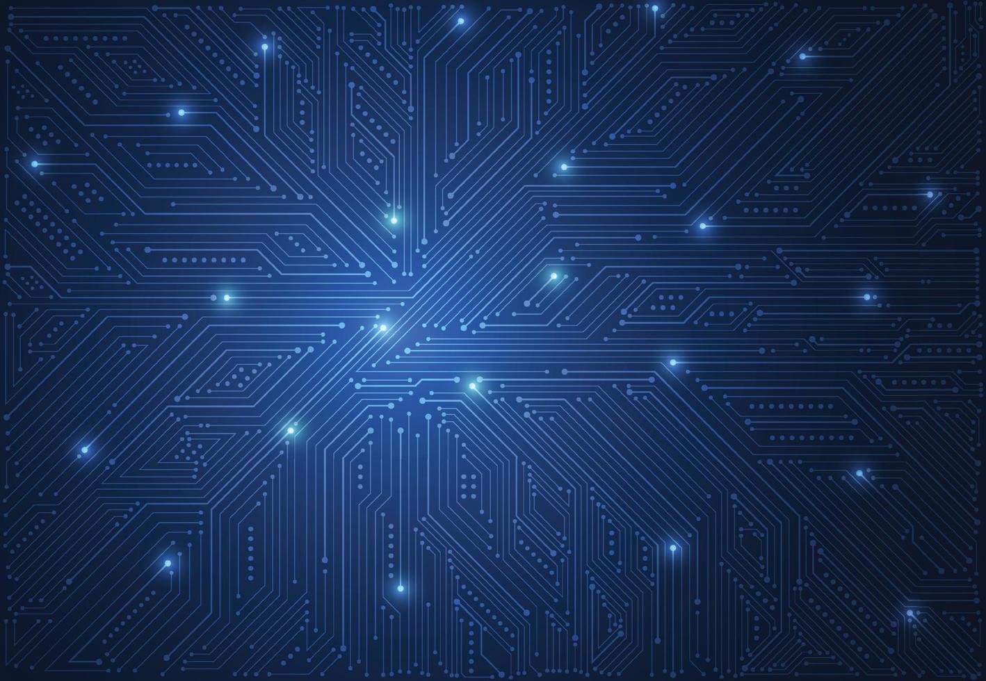 astratto sfondo digitale con struttura del circuito di tecnologia. illustrazione della scheda madre elettronica. comunicazione e concetto di ingegneria. illustrazione vettoriale