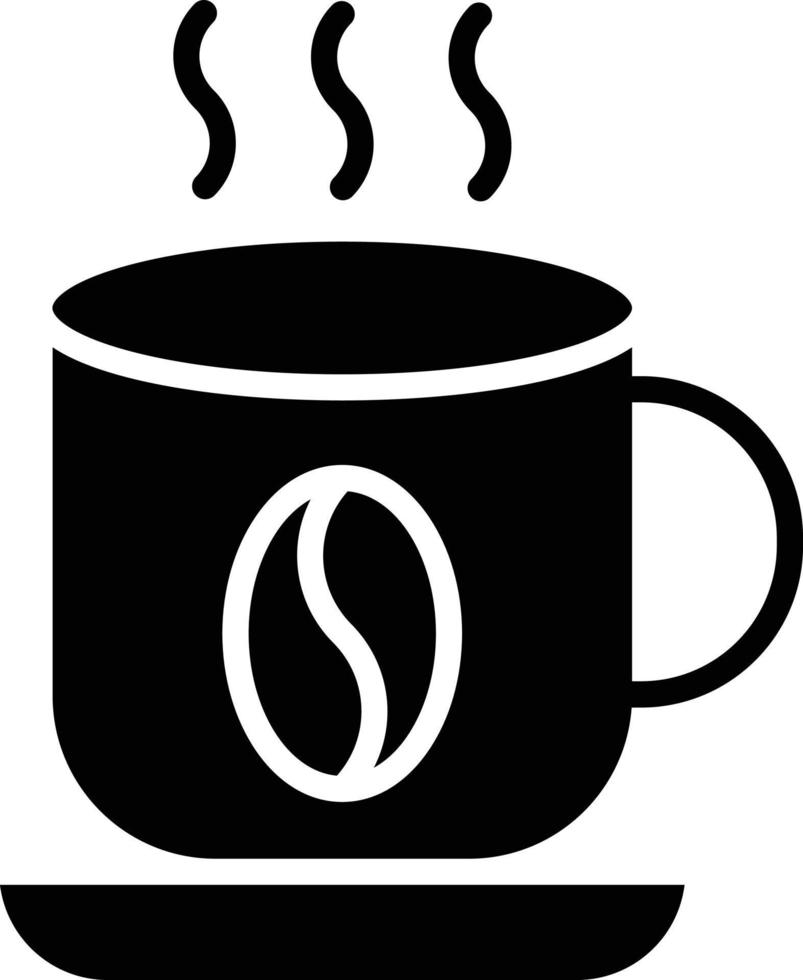 stile icona tazza di caffè vettore