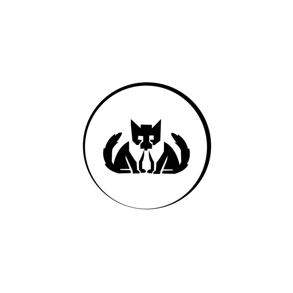 gatto animale illustrazione vettore design animale domestico