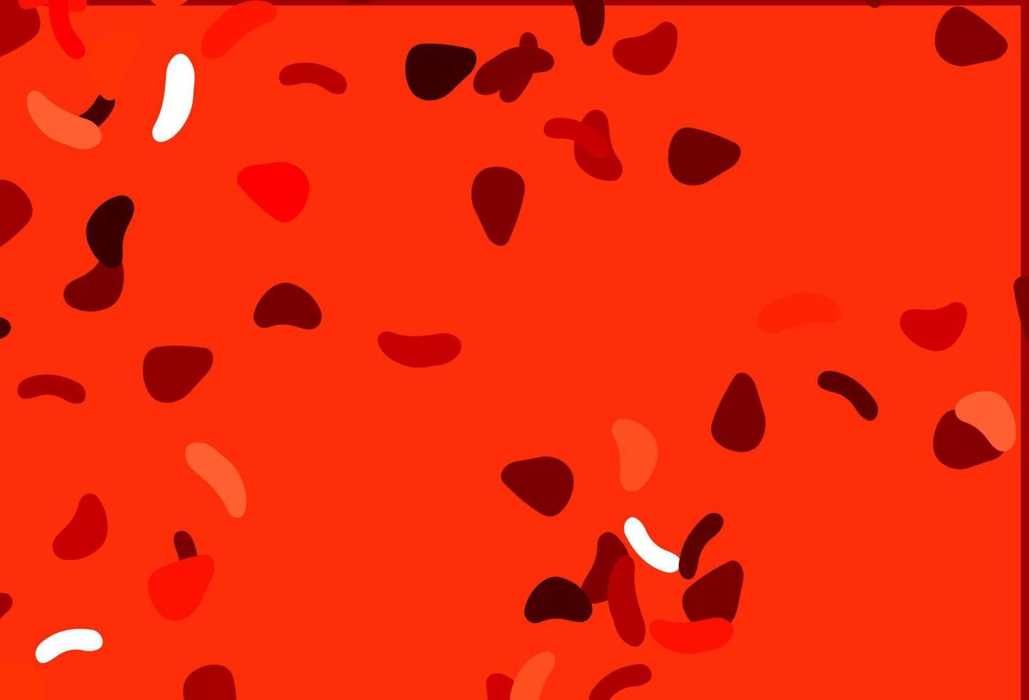 sfondo vettoriale rosso chiaro con forme astratte.