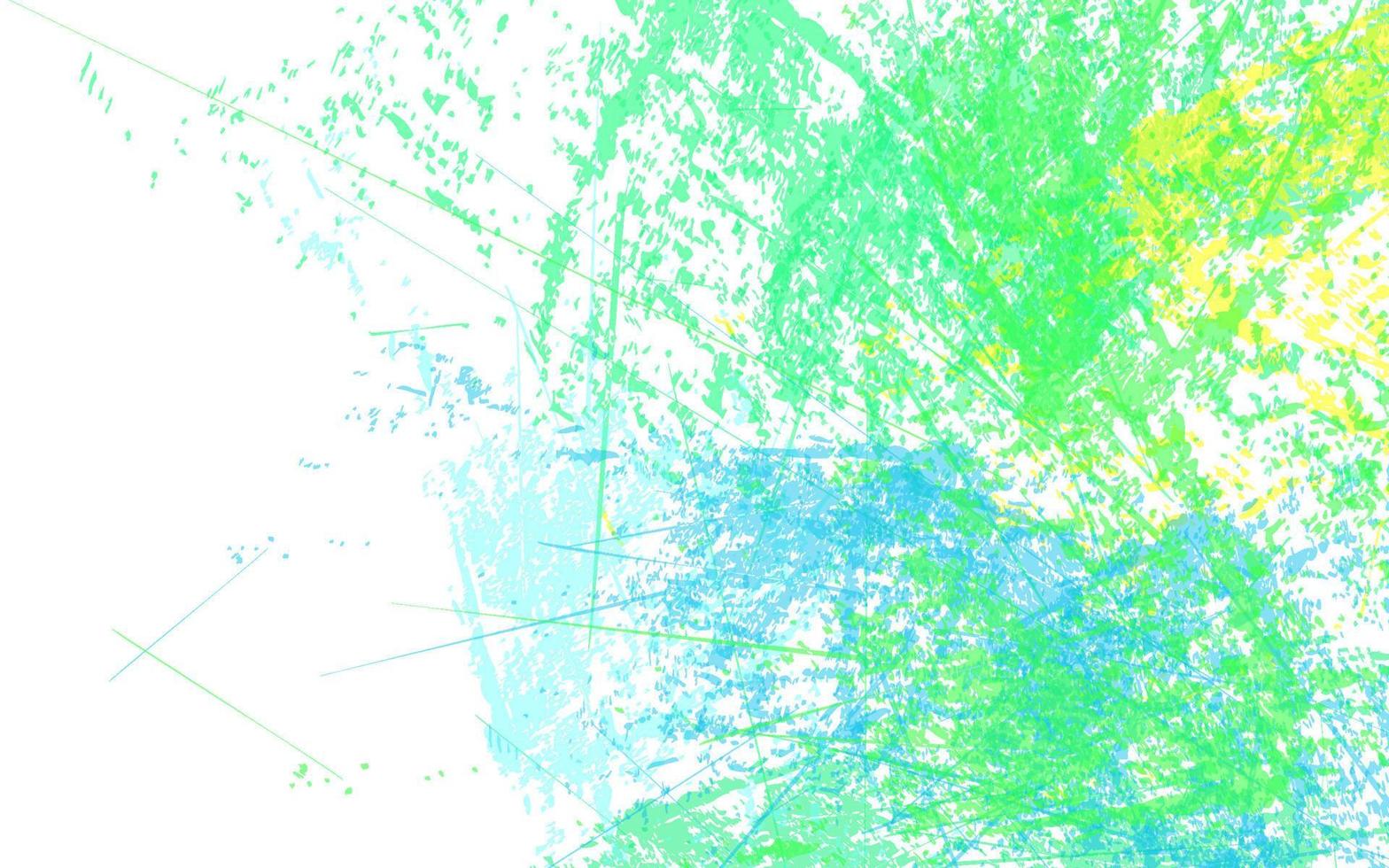 astratto grunge struttura spruzzo dipingere bianca e verde sfondo vettore