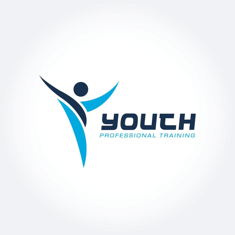 gioventù professionale formazione programma logo simbolo vettore