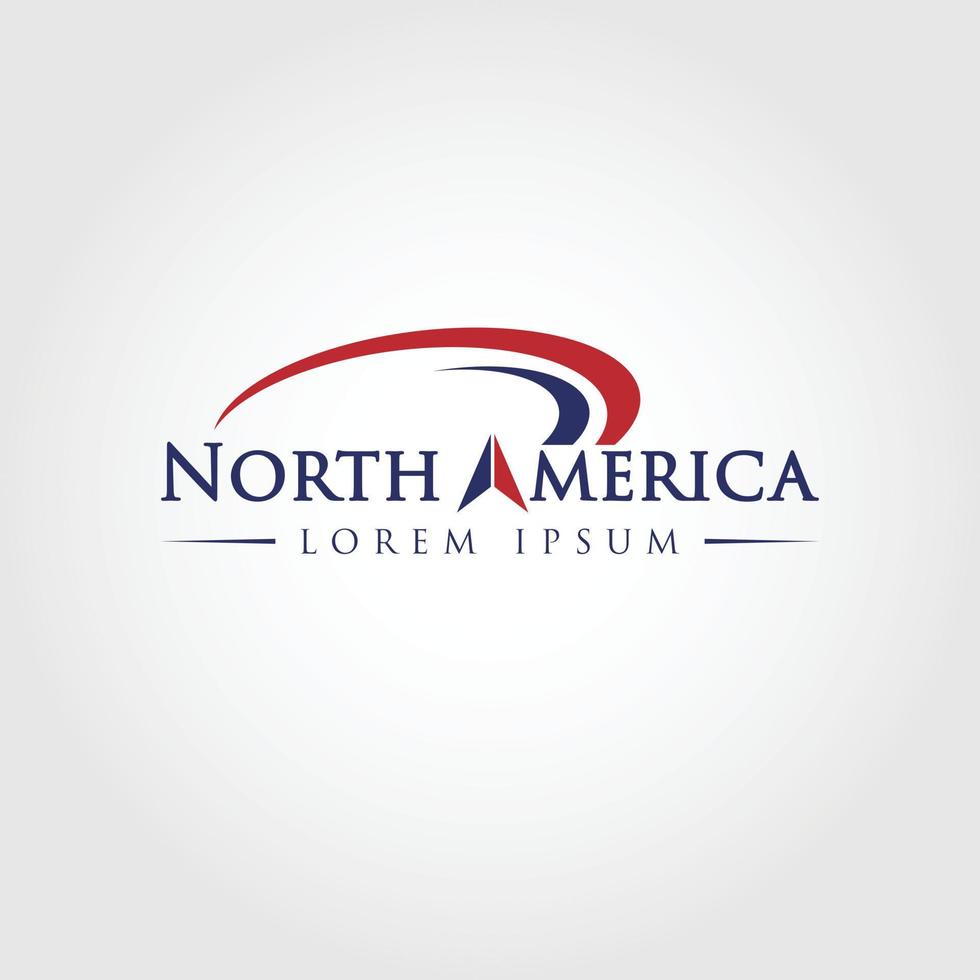 nord America logo simbolo icona vettore