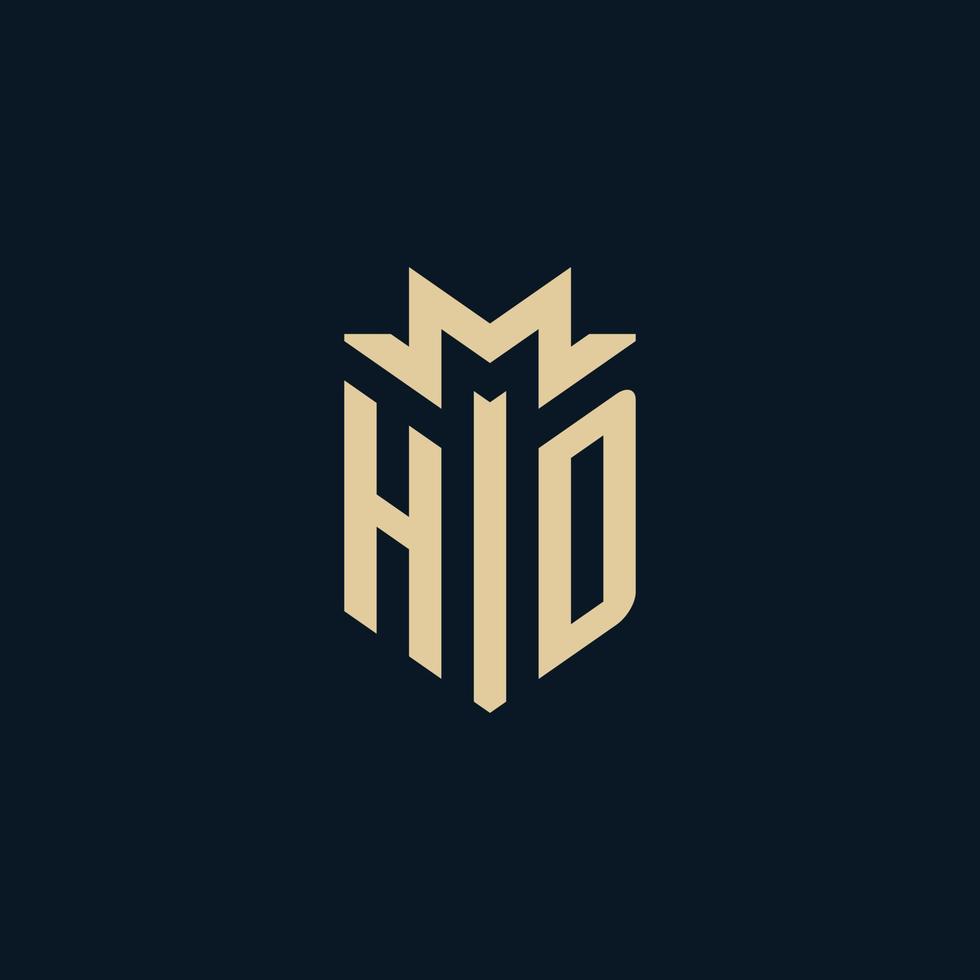 HD iniziale per legge azienda logo, avvocato logo, procuratore logo design idee vettore