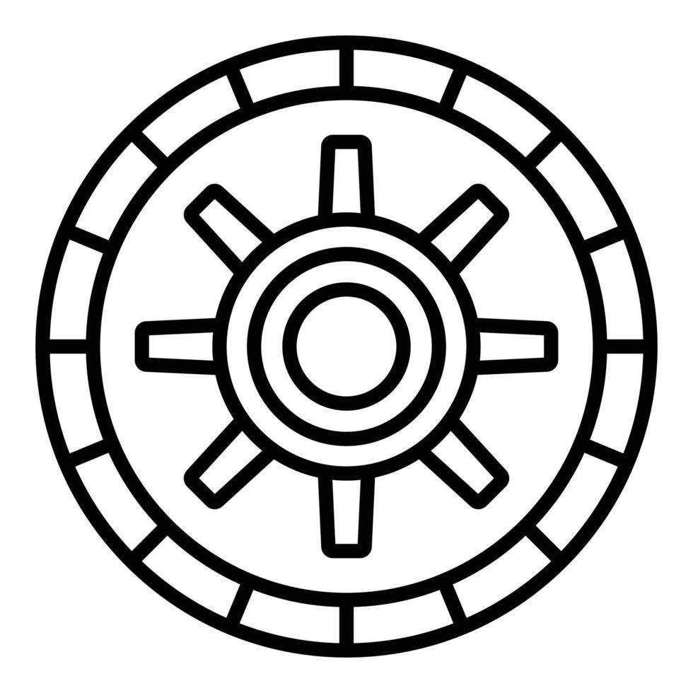maya icona stile vettore