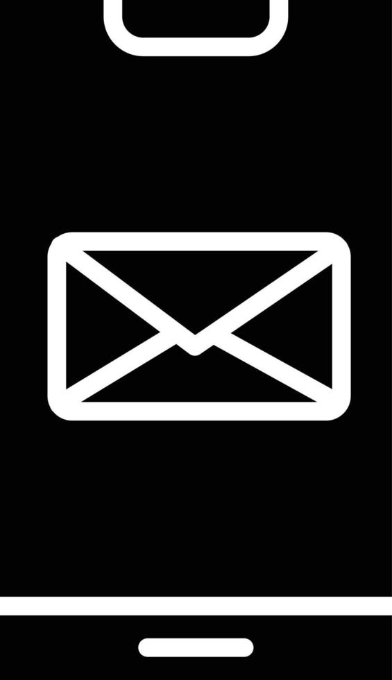 illustrazione del design dell'icona del vettore di posta