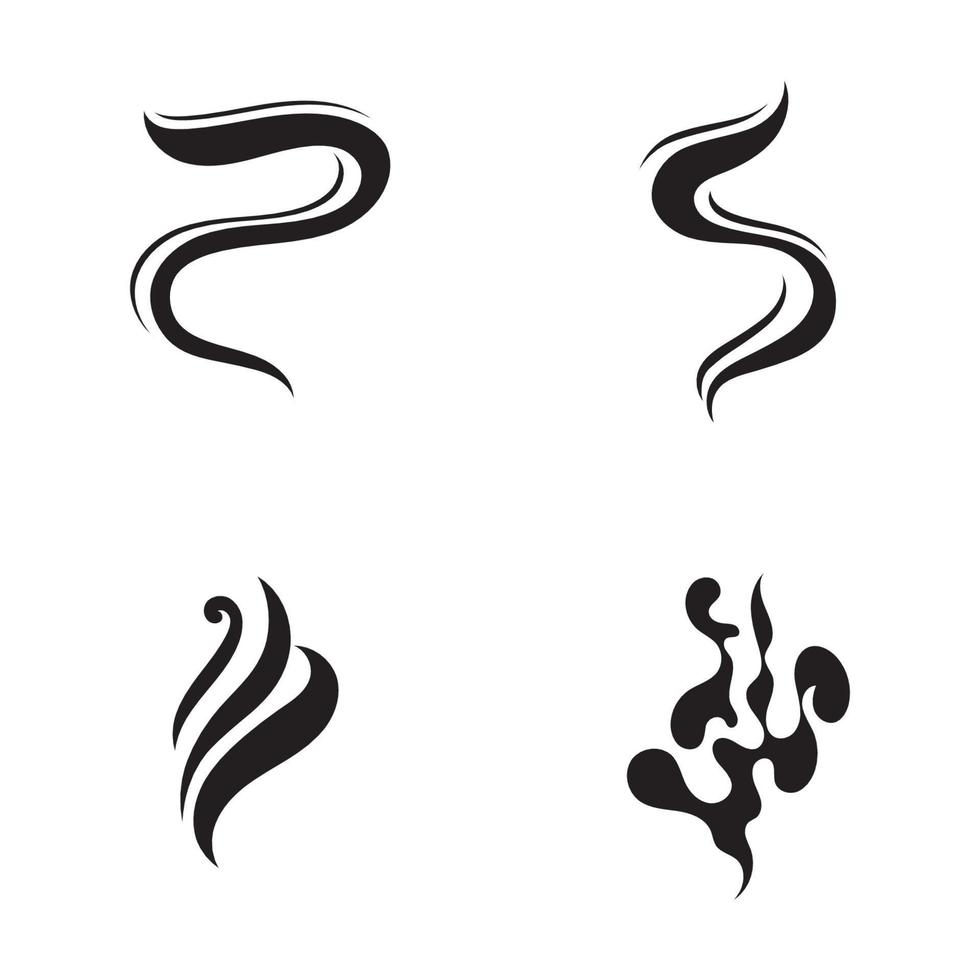 illustrazione del disegno dell'icona di vettore del fumo