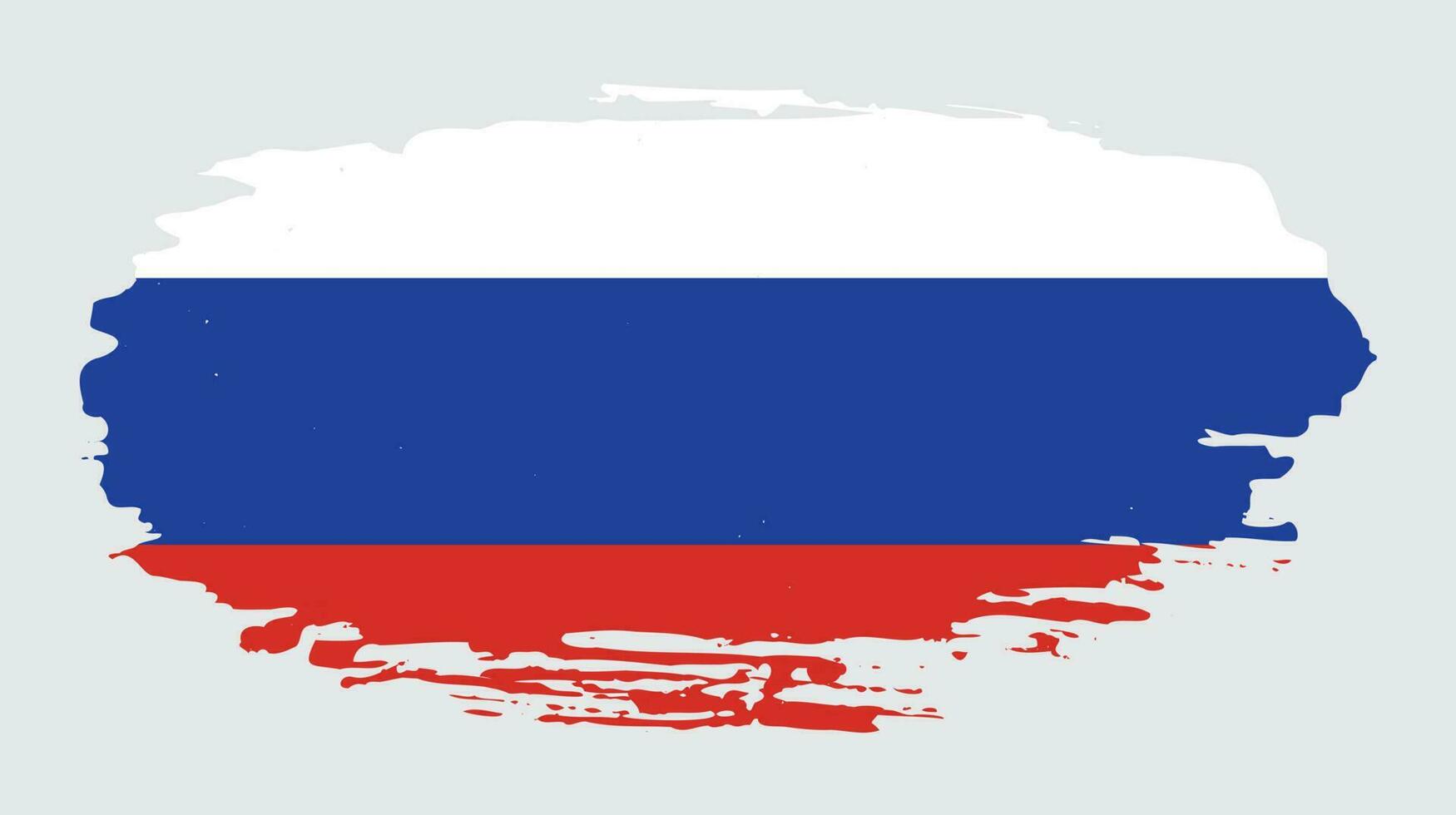 russo grunge struttura astratto bandiera vettore