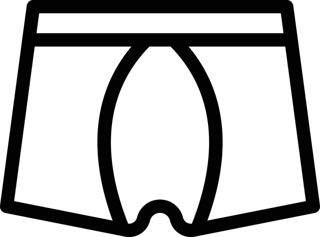pantaloncini illustrazione vettoriale su uno sfondo simboli di qualità premium. icone vettoriali per il concetto e la progettazione grafica.