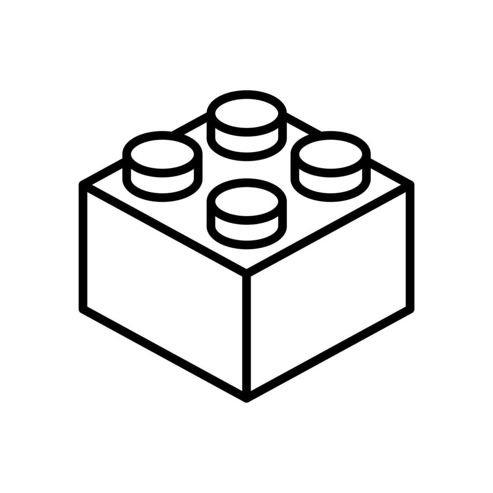 mattone schema icona vettore