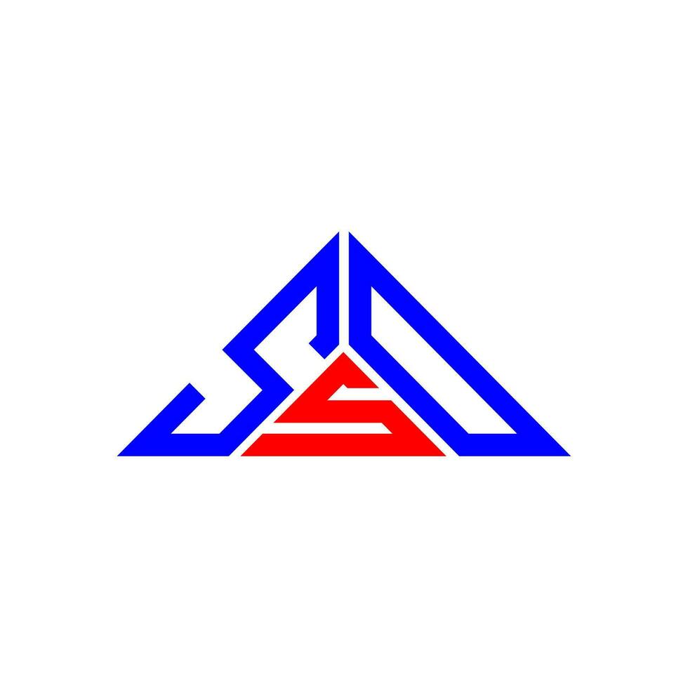 ssd lettera logo creativo design con vettore grafico, ssd semplice e moderno logo nel triangolo forma.