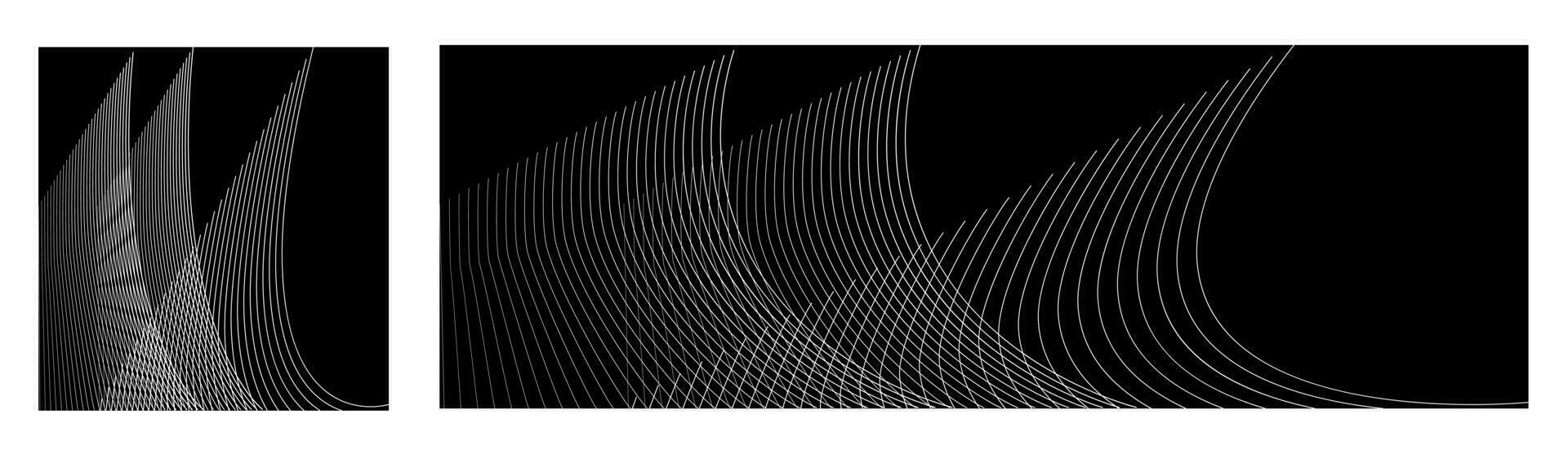 vettore astratto sfondo con dinamico onde, linea e particelle. illustrazione adatto per design