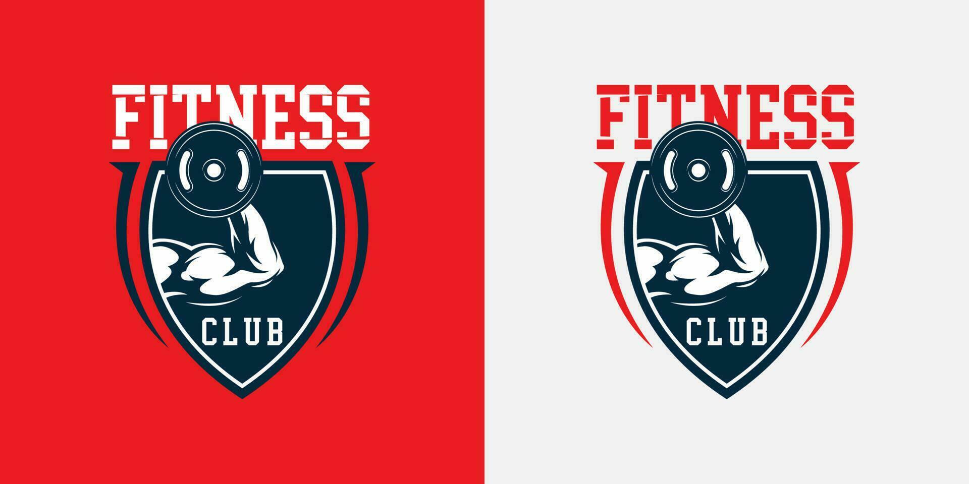 fitness logo modello. Palestra moderno logotipo vettore. in forma per sport logo, marca, azienda, Salute centro, manifesto, etichetta, emblema, distintivo. vettore eps 10.