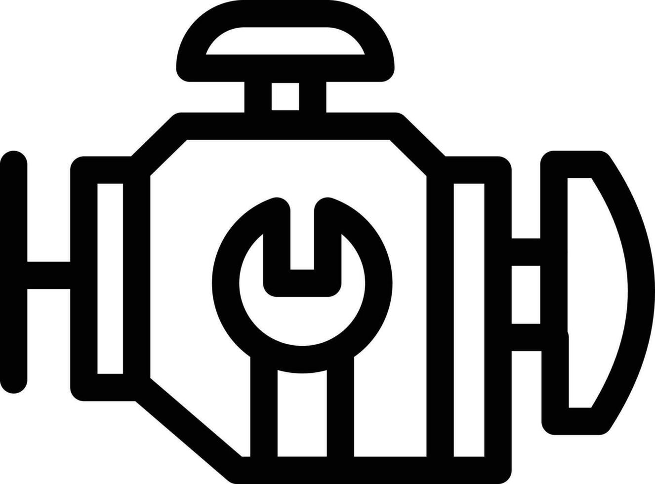 motore chiave inglese vettore illustrazione su un' sfondo.premio qualità simboli.vettore icone per concetto e grafico design.